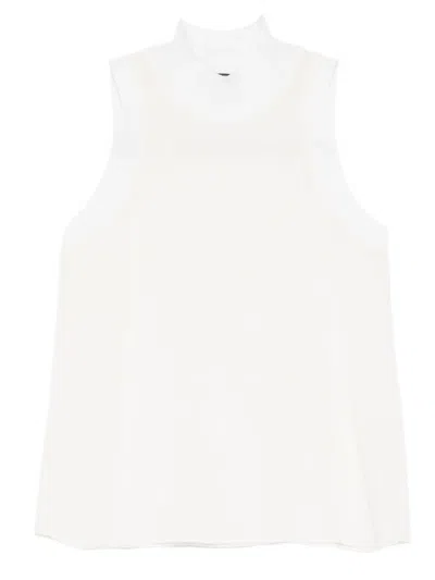 Peserico High-neck Top In White