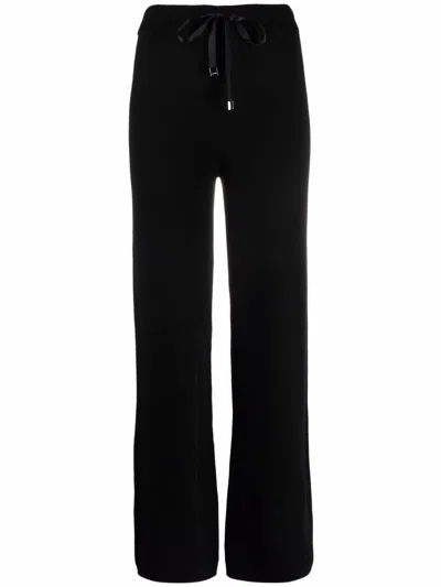 Peserico High-rise Slouchy Trousers In Schwarz