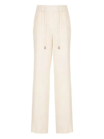 PESERICO HIGH-RISE WIDE-LEG TROUSERS