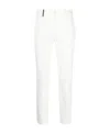 Peserico Tapered Tailored Trousers In White