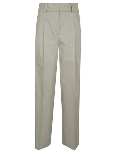 PESERICO HIGH-WAISTED TAILORED COTTON TROUSERS
