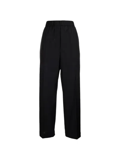 Peserico Chain-trim Elasticated-waistband Trousers In Multi