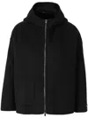 Peserico Hooded Jacket In Schwarz
