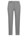 Peserico Icon 4718 Woman Pants Grey Size 14 Polyester, Viscose, Cotton, Elastane In Gray