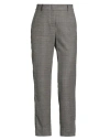 Peserico Icon 4718 Woman Pants Grey Size 14 Virgin Wool, Elastane In Gray