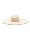 Peserico Interwoven Sun Hat In Neutrals