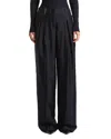 Peserico Inverted Pleat Pants In Black
