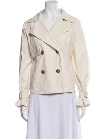 Pre-owned Peserico Jacket In Neutral