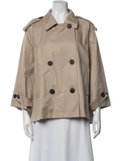 Pre-owned Peserico Jacket In Neutrals