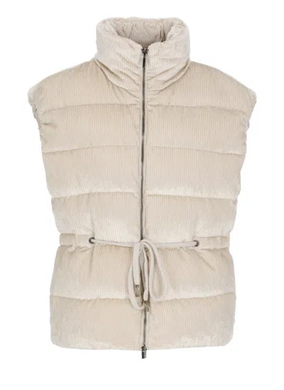 Peserico Jackets In Neutral