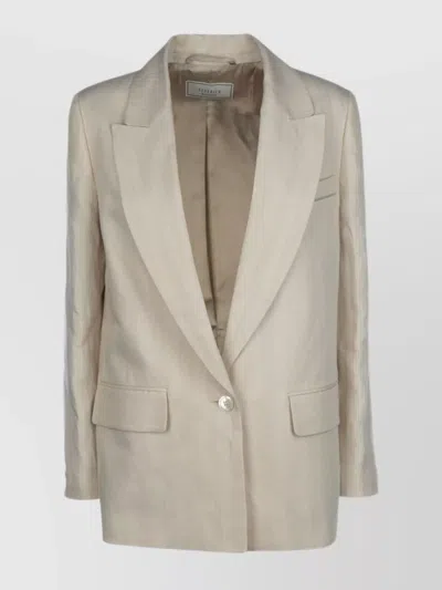 PESERICO JACKETS WITH NOTCHED LAPEL AND BACK VENT
