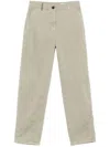 Peserico Straight Leg Trousers In Black