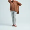 Peserico Jogger Pants In Fog Grey In Gray