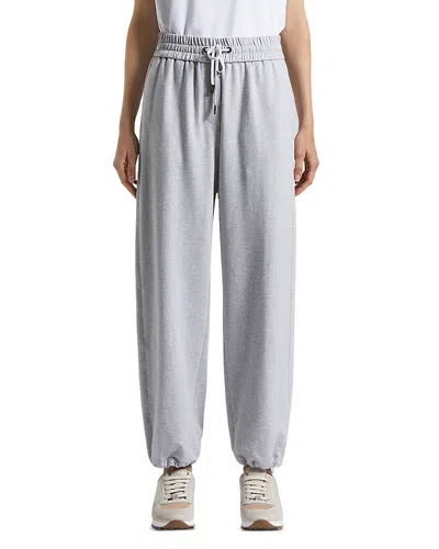 Peserico Jogger Pants In Lunar Gray