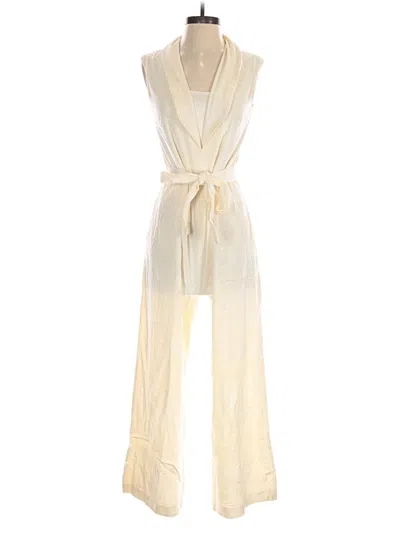 Pre-owned Peserico Jumpsuit In Ivory