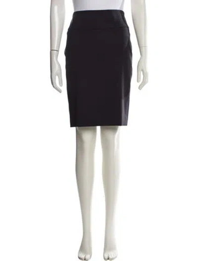 Pre-owned Peserico Knee-length Skirt In Blue