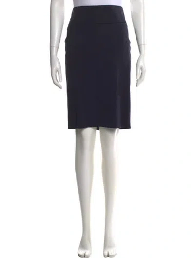 Pre-owned Peserico Knee-length Skirt In Blue