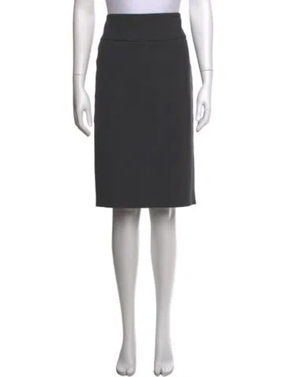 Pre-owned Peserico Knee-length Skirt In Grey