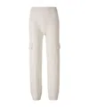 Peserico Knitted Cargo Trousers In White