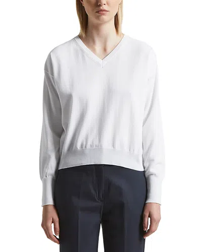 Peserico Knitted V Neck Long Sleeve Sweater