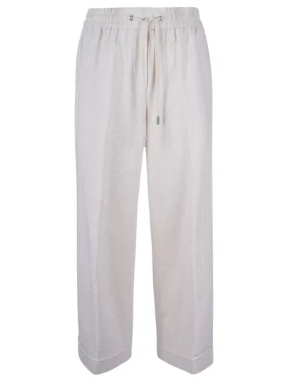 Peserico Laced Loose Fit Trousers In C