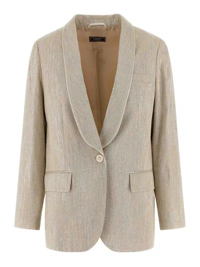PESERICO LAM THREAD BLAZER