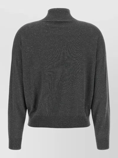 Peserico Lame Turtleneck Sweater In Multi