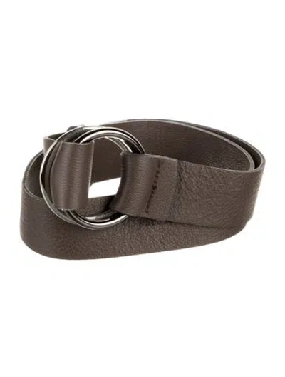 Pre-owned Peserico Leather Belt In Brown