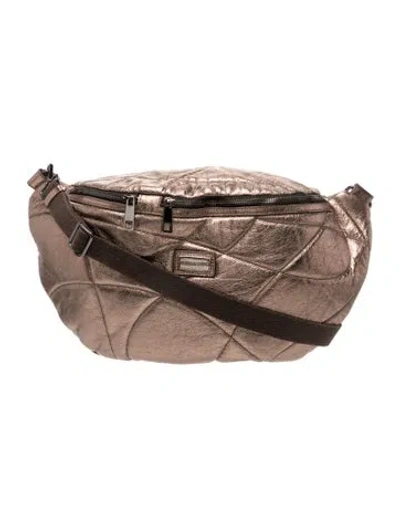Pre-owned Peserico Leather Crossbody Bag In Brown