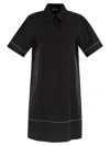 Peserico Women Light Stretch Cotton Satin Midi Dress