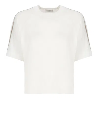 PESERICO LINEN AND COTTON SWEATER
