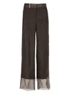 Peserico Linen And Viscose Pants
