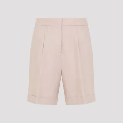 Peserico Isaac Sellam Linen Bermuda In Gray