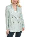 PESERICO PESERICO LINEN-BLEND JACKET