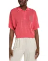 Peserico Linen-blend Sweater In Red