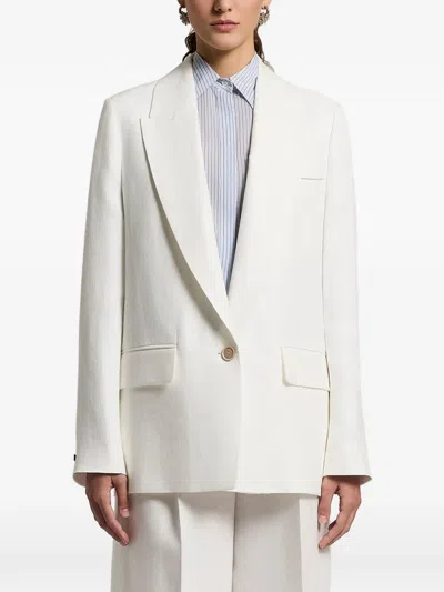PESERICO LINEN GABARDINE BLAZER