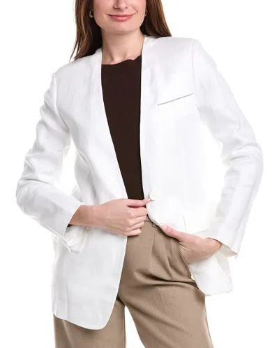 Peserico Linen Jacket In White