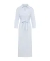 Peserico Chemisier Linen Midi Shirt Dress
