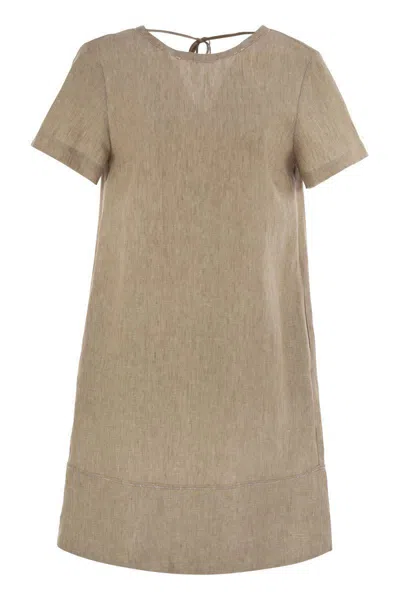 Peserico Linen Midi Dress