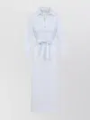 Peserico Chemisier Linen Midi Shirt Dress