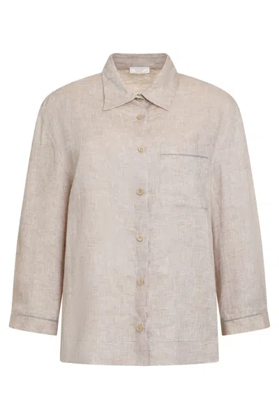 PESERICO LINEN SHIRT