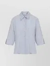 Peserico Linen Shirt 3/4 Sleeves