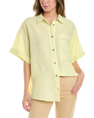 Peserico Linen Shirt In Green