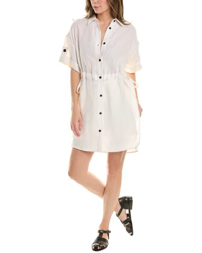 Peserico Linen Shirtdress In White