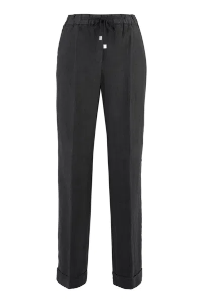 PESERICO PESERICO LINEN TROUSERS
