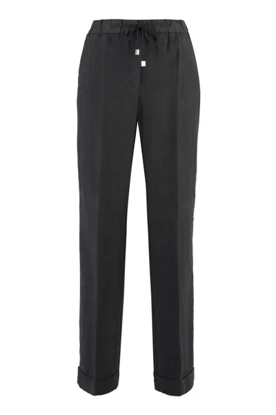 PESERICO PESERICO LINEN TROUSERS