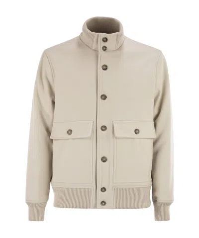 PESERICO LOGO CASUAL JACKET