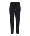 Peserico Belt Loop Casual Pants In Black