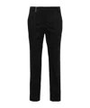 Peserico Woman Pants Midnight Blue Size 10 Cotton, Elastane In Black