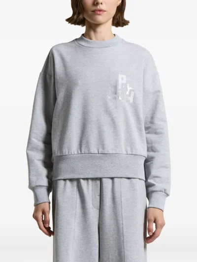 Peserico Logo-print Sweatshirt In Blue
